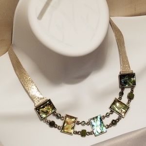 Abalone shell necklace